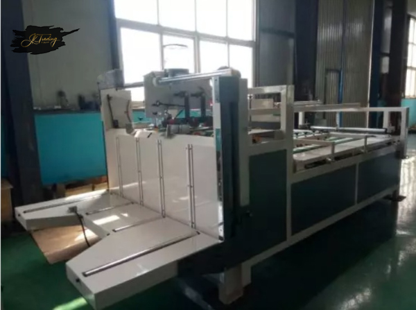 Semi-Auto Corrugated Carton Boxing Making Folder Gluer Machine